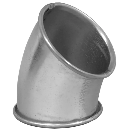MAXVAC FastDuct 45° Bend, Galvanised, R=1.5