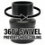 Rubber Swivel Cuff 50mm for Standard Hose