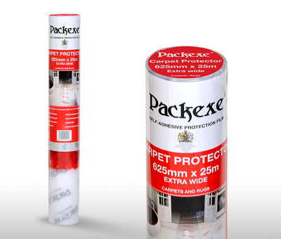 Packexe® Carpet Protection Film, 625mm x 25m (Box of 6)