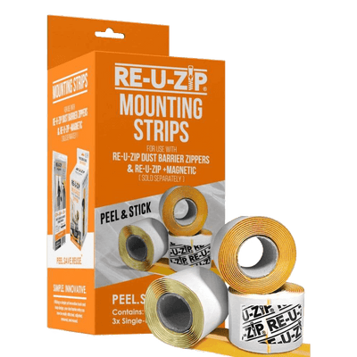 RE-U-ZIP® Mounting Strip RE-FILL™ | 3-Pack
