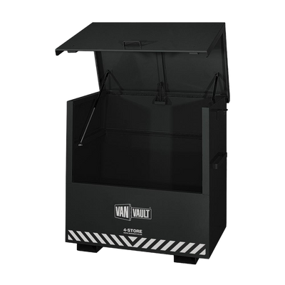 Van Vault 4-Store Secure Tool Storage Box 173kg - 1282 x 735 x 1280mm