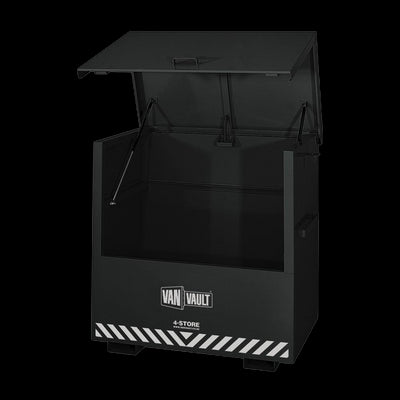 Van Vault 4-Store Secure Tool Storage Box 173kg - 1282 x 735 x 1280mm