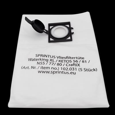 Sprintus Craftix Fleece Filter Bag, 5 pack