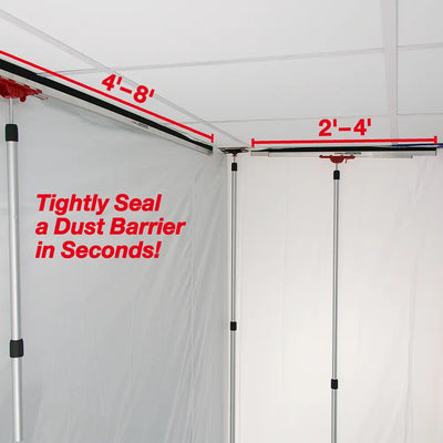 ZipWall FoamRail Span Adjustable Tapeless Seal, SPN