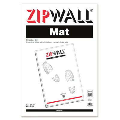 Zipwall Adhesive Mat, 61 x 91.4cm, Pad of 30 Sheets ZWTM