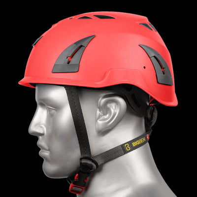 BIG BEN Ultralite Unvented Height Safety Helmet, Red, PP-B-HH100RD