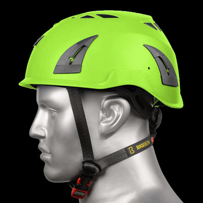 BIG BEN Ultralite Unvented Height Safety Helmet, Green, PP-B-HH100GR