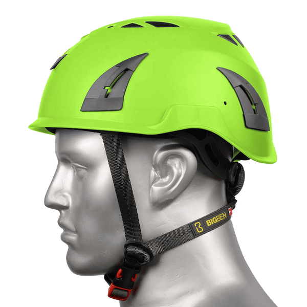 BIG BEN Ultralite Unvented Height Safety Helmet Green