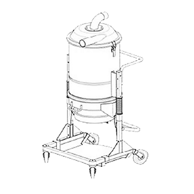 Supra Longopac separator with cyclone, MV-450-L-SEP