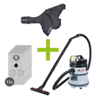 MAXVAC AGS-230 Dust Shroud & DV35-MB Vacuum Bundle