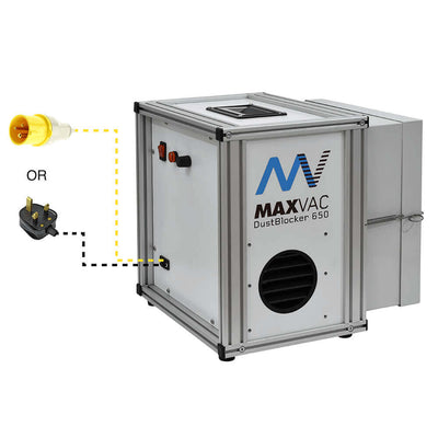 MAXVAC Dustblocker DB650 Air Scrubber Cleaner, 650m3/h Air Flow