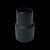 Antistatic Rubber End Cuff 50mm for standard hose
