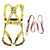 BIGBEN® Deluxe Comfort Harness Kit with Single Webbing Lanyard