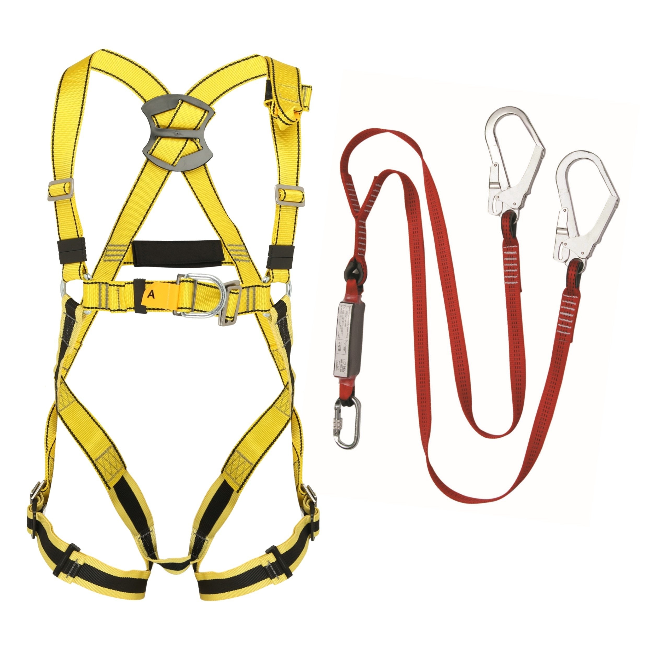 BIGBEN® Deluxe Comfort Harness Kit | Single Webbing Lanyard