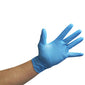 Disposable Nitrile Powder Free Gloves, Blue, Box 100