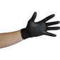 Disposable Powder Free Nitrile Gloves, Black, Box 200 - XL