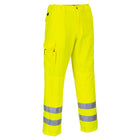 Hi-Vis Poly Cotton Cargo Trousers (Yellow)