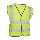 Hi-Vis Short Scaffolders Vest Class 1 Yellow