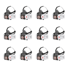JSP Force 8 Half-mask Medium 12 Pack, with Press To Check™ P3 R Filters