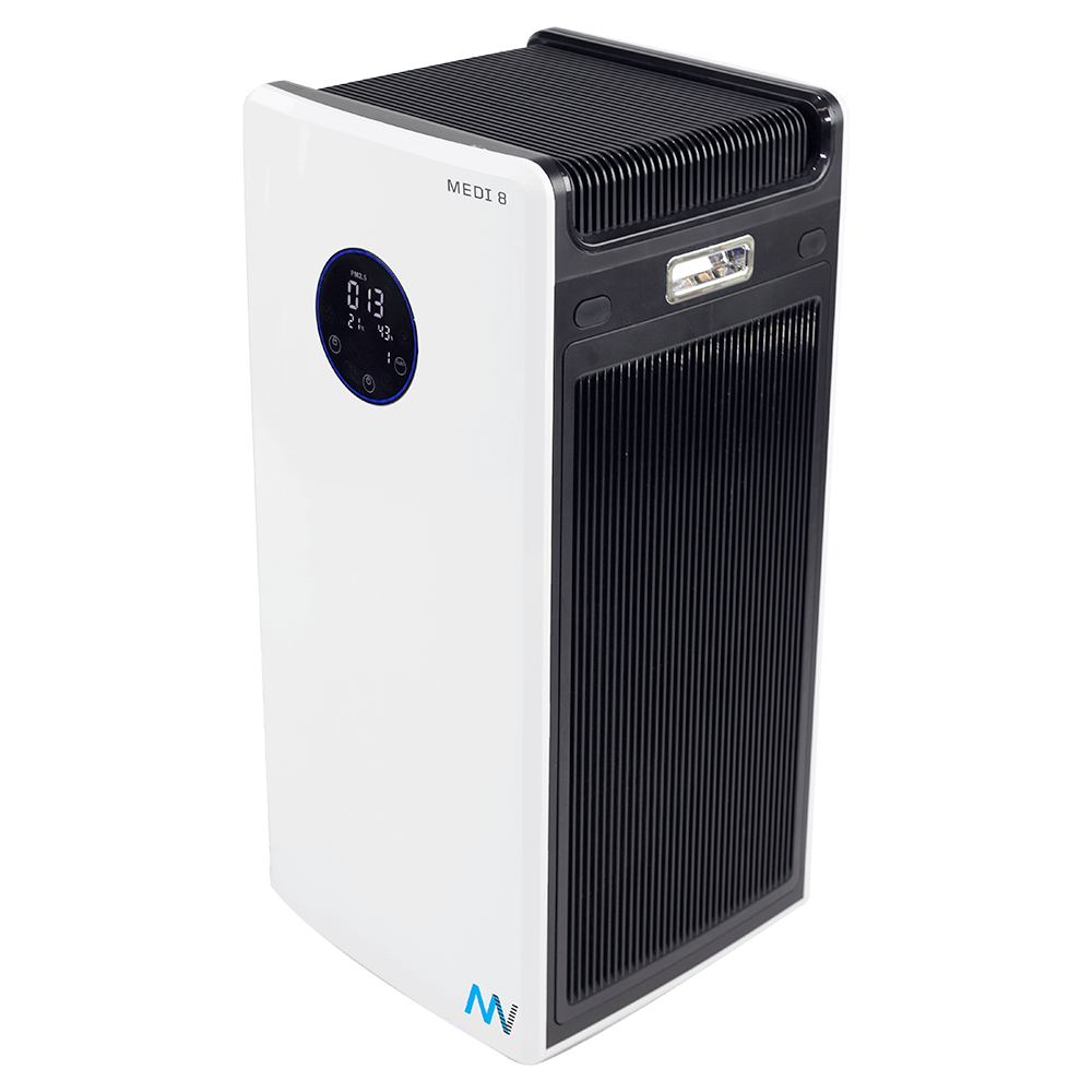 MAXVAC Medi 8 UVC Air Purifier with Variable Air-flow 800m3/h, 230 Volt