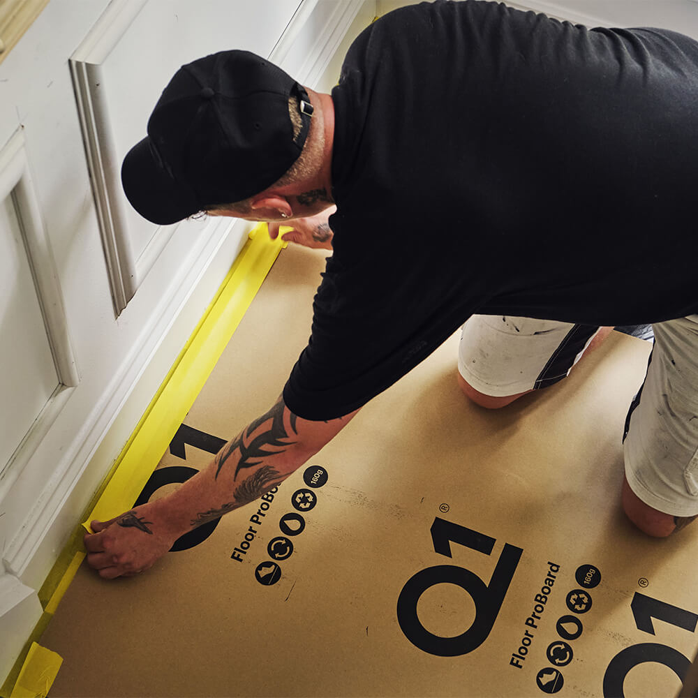 Q1 Floor Proboard 900mm x 45m