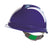 Short Peak Push-Key V-Gard Safety Helmet