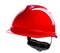 Short Peak Quick-Turn V-Gard Safety Helmet-PP-3120RD-Leachs