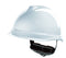 Short Peak Quick-Turn V-Gard Safety Helmet-PP-3120WH-Leachs