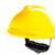 Short Peak Quick-Turn V-Gard Safety Helmet-PP-3120YW-Leachs